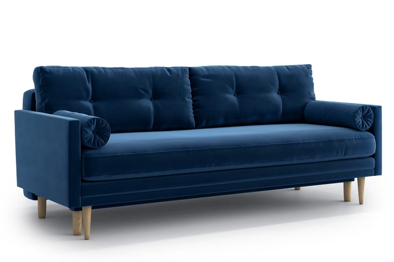 Amyssa 3-seter Sovesofa - Blå - Møbler - Sofaer - Sovesofaer