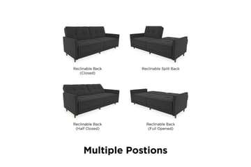 Andora Sovesofa Lingrå - Dorel Home - Møbler - Sofaer - Sovesofaer