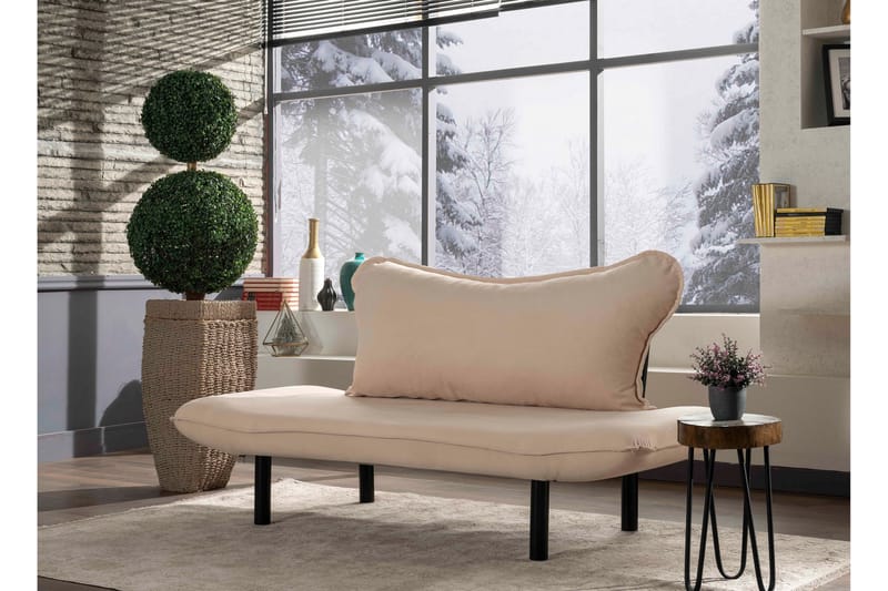 Annabelle Sovesofa 2-seter - Beige - Møbler - Sofaer - Sovesofaer