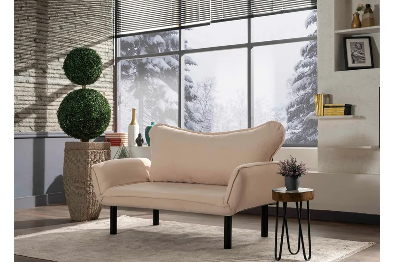 Annabelle Sovesofa 2-seter - Beige - Møbler - Sofaer - Sovesofaer