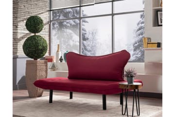 Annabelle Sovesofa 2-seter - Burgunder - Møbler - Sofaer - Sovesofaer