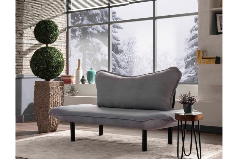 Annabelle Sovesofa 2-seter - Grå - Møbler - Sofaer - Sovesofaer