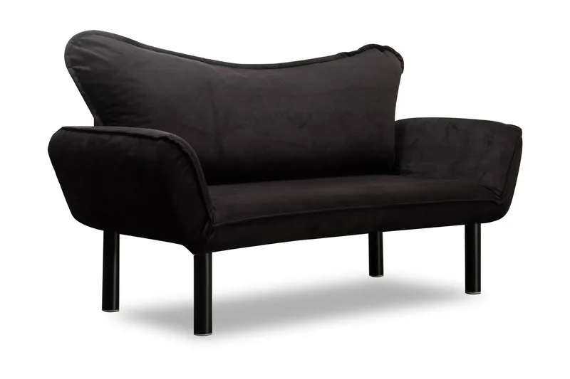 Annabelle Sovesofa 2-seter - Svart - Møbler - Sofaer - Sovesofaer
