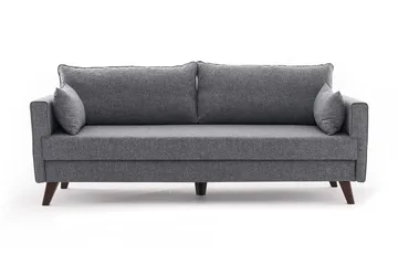Antigua 3-seter Sovesofa 150x190 cm i Stoff - Grå - Møbler - Sofaer - Sovesofaer