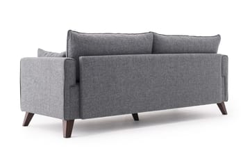 Antigua 3-seter Sovesofa 150x190 cm i Stoff - Grå - Møbler - Sofaer - Sovesofaer
