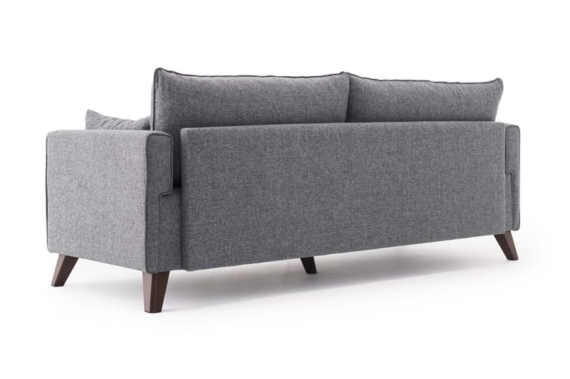 Antigua 3-seter Sovesofa 150x190 cm i Stoff - Grå - Møbler - Sofaer - Sovesofaer