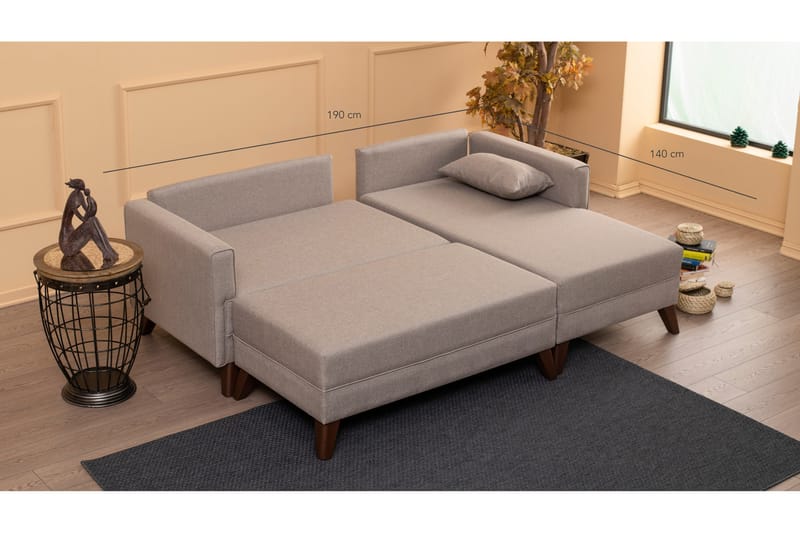 Antigua Sovesofa Høyre - Møbler - Sofaer - Sofa med sjeselong