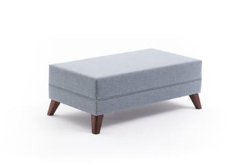 Antigua Sovesofa med Divan Høyre - Blå/Brun - Møbler - Sofaer - Sovesofaer