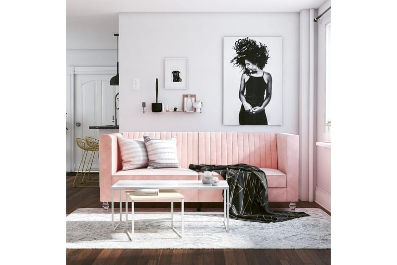 Arabelle Sovesofa Rosa - CosmoLiving - Møbler - Sofaer - Sovesofaer