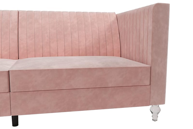 Arabelle Sovesofa Rosa - CosmoLiving - Møbler - Sofaer - Sovesofaer