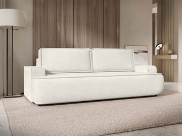 Avignon Sovesofa 3-seter - Hvit - Møbler - Sofaer - Sovesofaer
