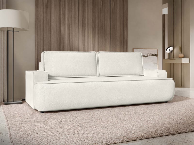 Avignon Sovesofa 3-seter - Hvit - Møbler - Sofaer - Sovesofaer