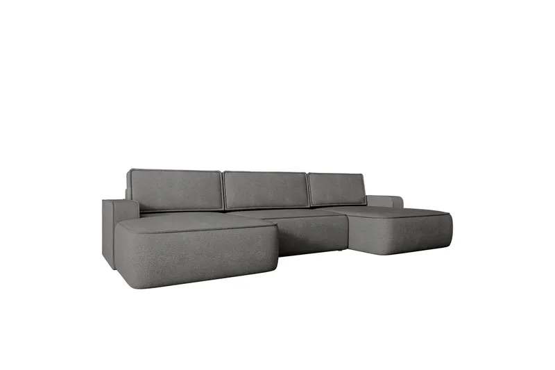 Avignon Sovesofa Dubbeldivan 5-sits - Grå - Møbler - Sofaer - Sovesofaer