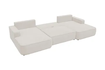 Avignon Sovesofa Dubbeldivan 5-sits - Hvit - Møbler - Sofaer - Sovesofaer