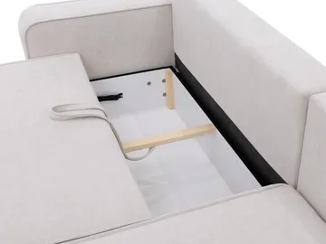 Avignon Sovesofa med sjeselong 3-seter - Grå - Møbler - Sofaer - Sovesofaer