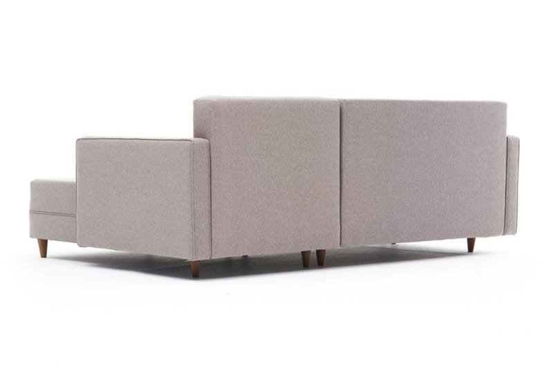 Aydama Sovesofa m. Divan 4-seters 192x135 - Krem - Møbler - Sofaer - Sovesofaer