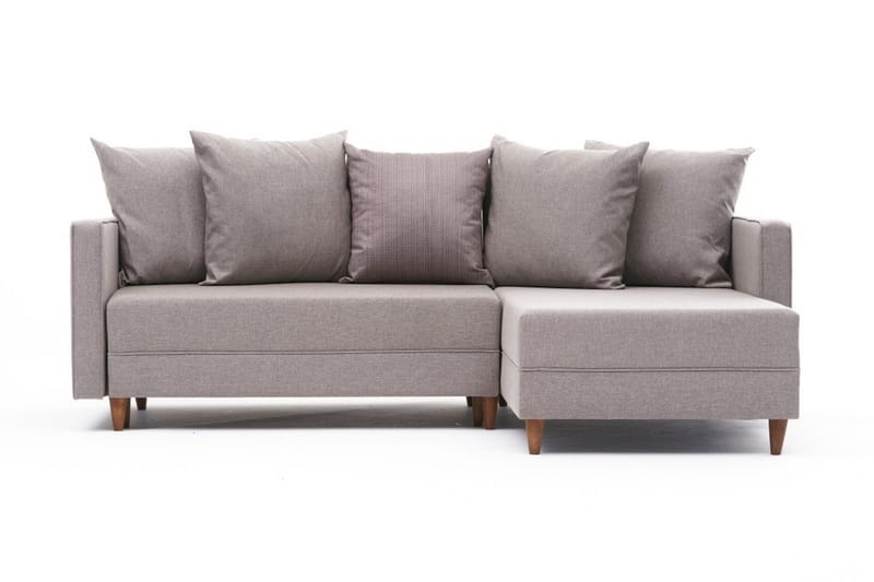 Aydama Sovesofa m. Divan 4-seters 192x135 - Krem - Møbler - Sofaer - Sovesofaer