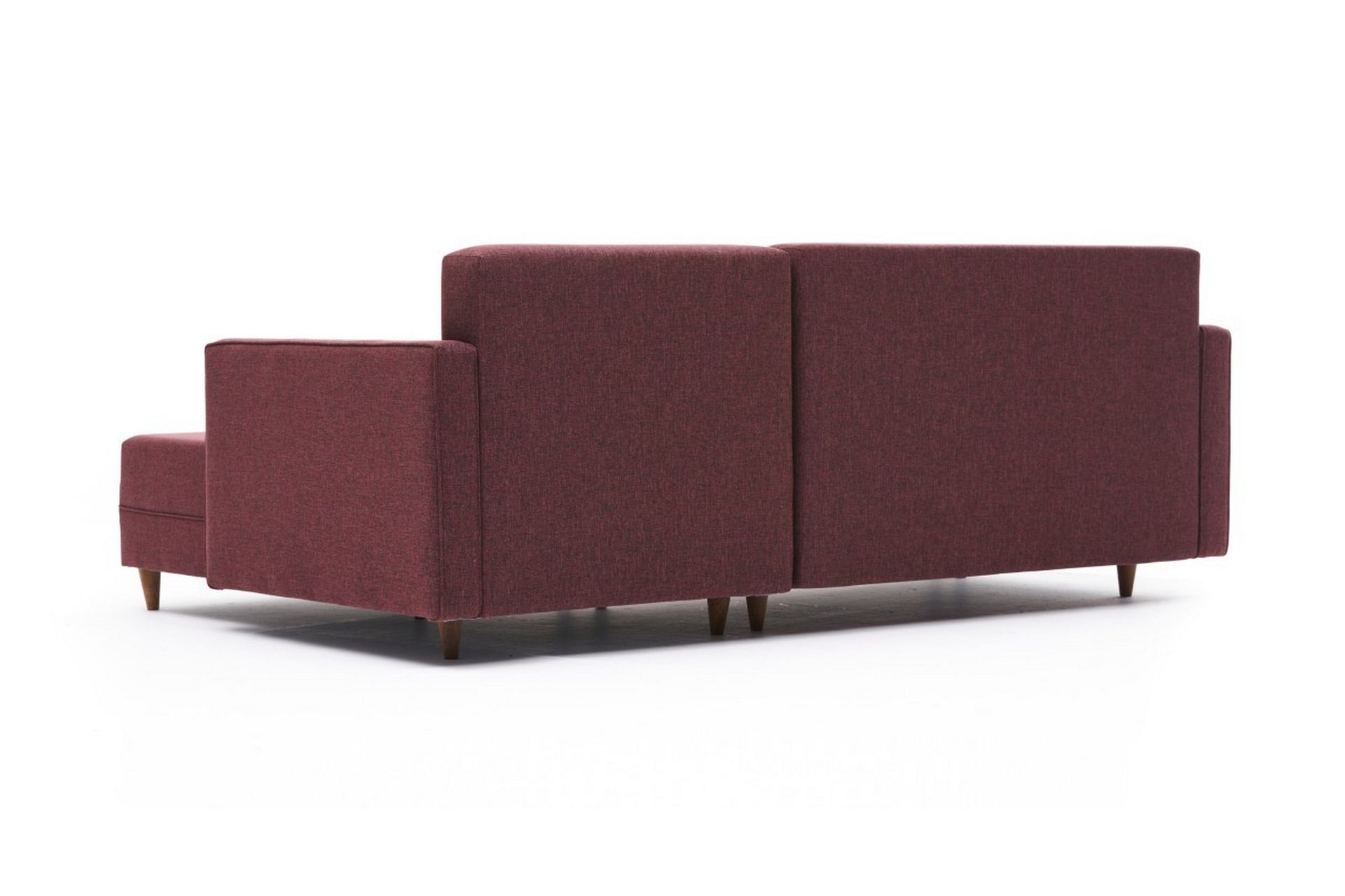 Aydama Sovesofa m. Divan 4-seters 192x135 - Rød - Møbler - Sofaer - Sovesofaer