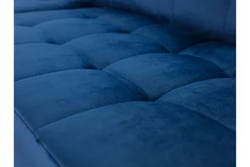 Azoulay Høyrevendt Sovesofa 123x193 cm med Oppbevaring i Fløyel - Grå - Møbler - Sofaer - Sovesofaer