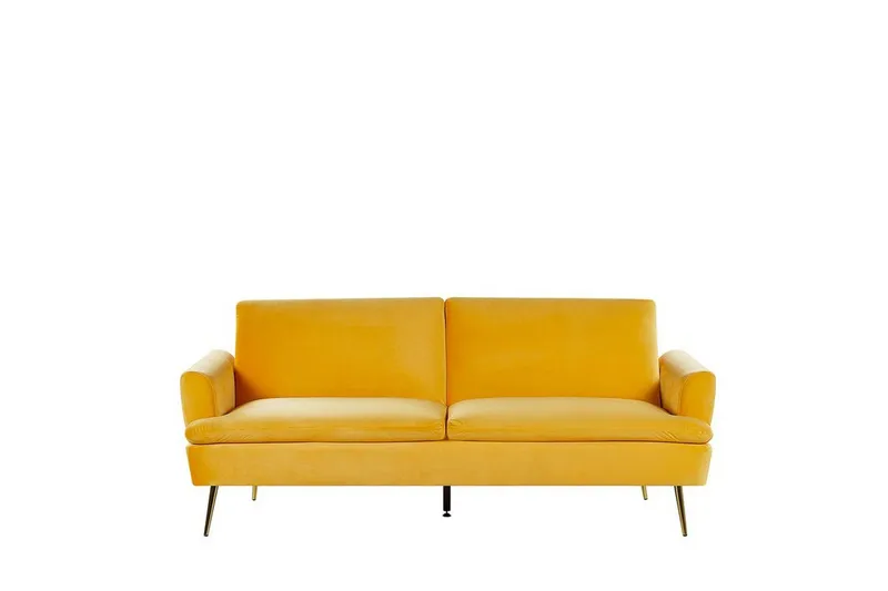 Bäddsoffa Gul - Møbler - Sofaer - Sovesofaer