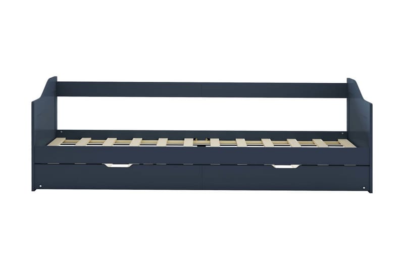 Bäddsoffa ram grå furu 90x200 cm - Grå - Møbler - Sofaer - Sovesofaer
