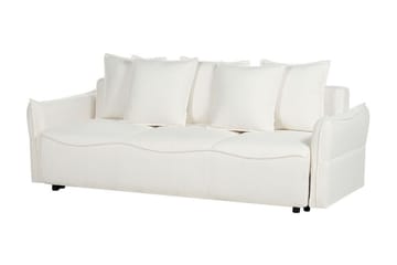 Balendin Sovesofa 3-seter - Hvit/Svart - Møbler - Sofaer - Sovesofaer