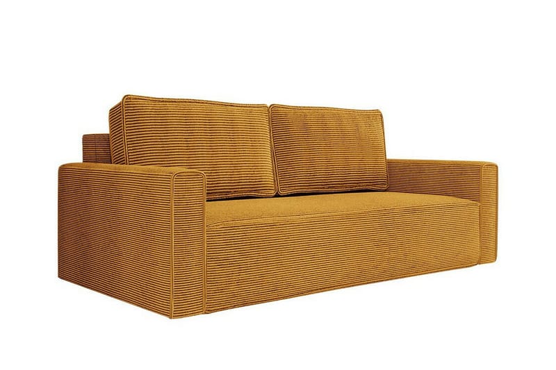 Bandon 2-seters Sovesofa - Mørkegul - Møbler - Sofaer - Sovesofaer