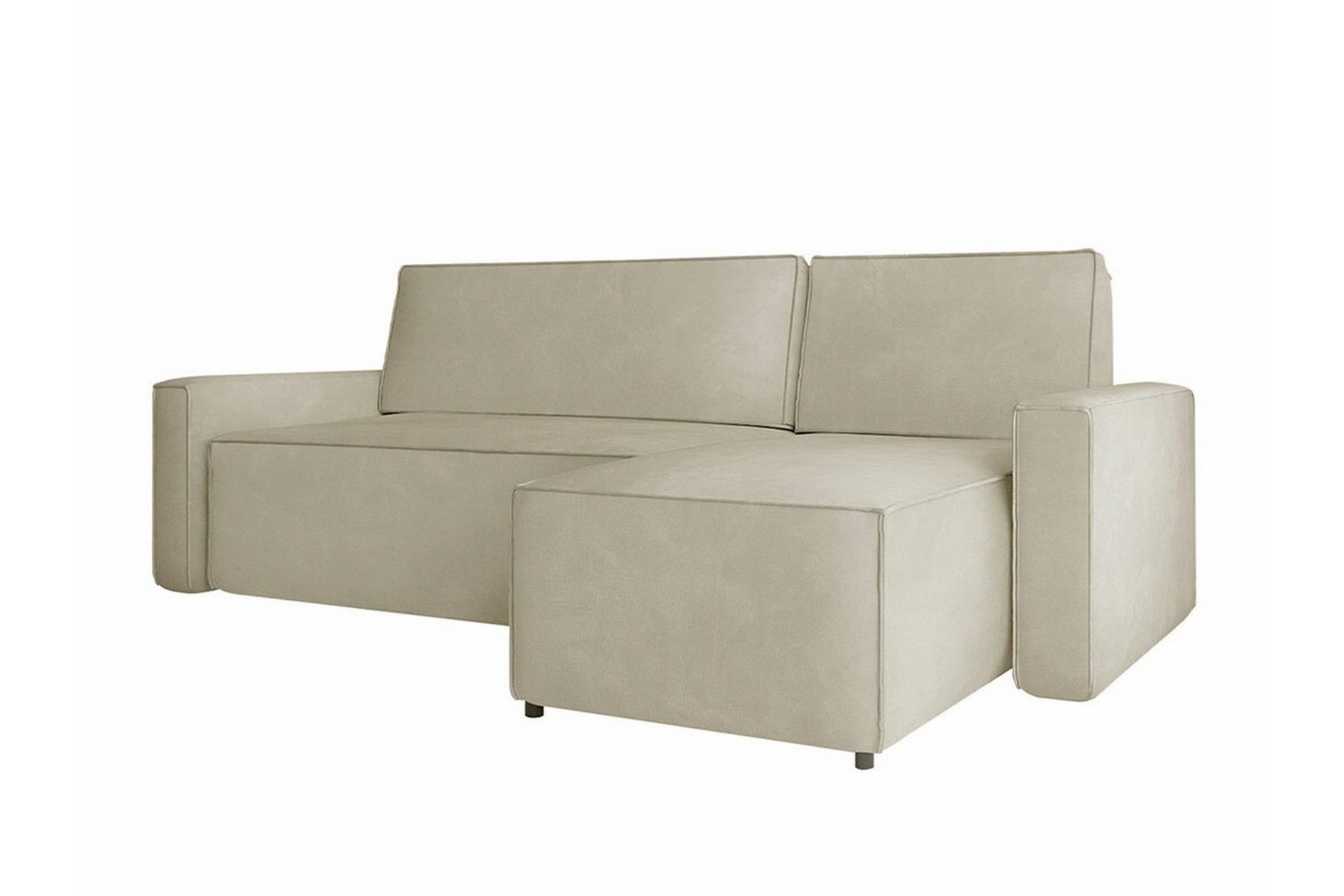 Bandon 3-seters Hjørnesovesofa - Beige - Møbler - Sofaer - Sovesofaer