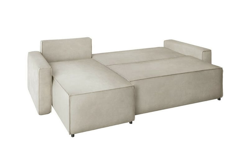 Bandon 3-seters Hjørnesovesofa - Beige - Møbler - Sofaer - Sovesofaer