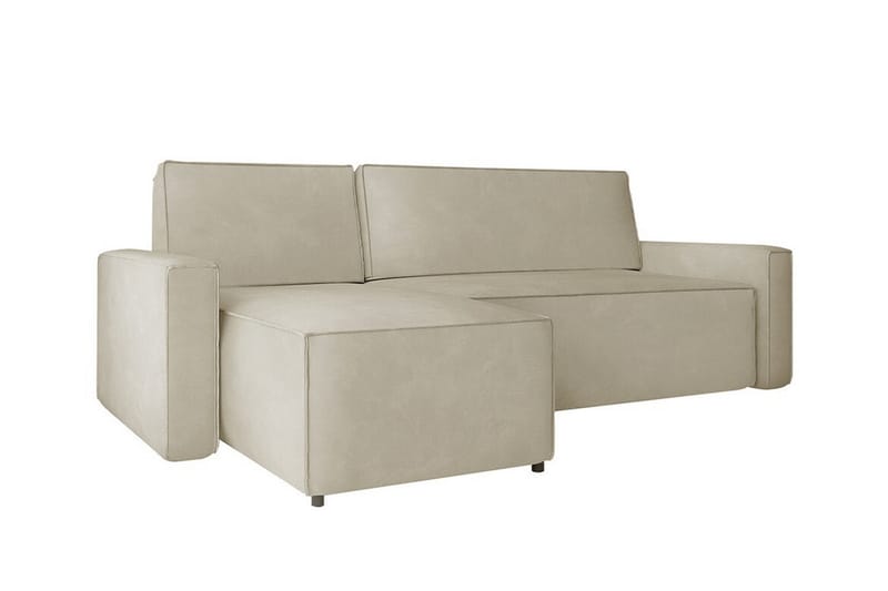 Bandon 3-seters Hjørnesovesofa - Beige - Sovesofaer - Hjørnesovesofa