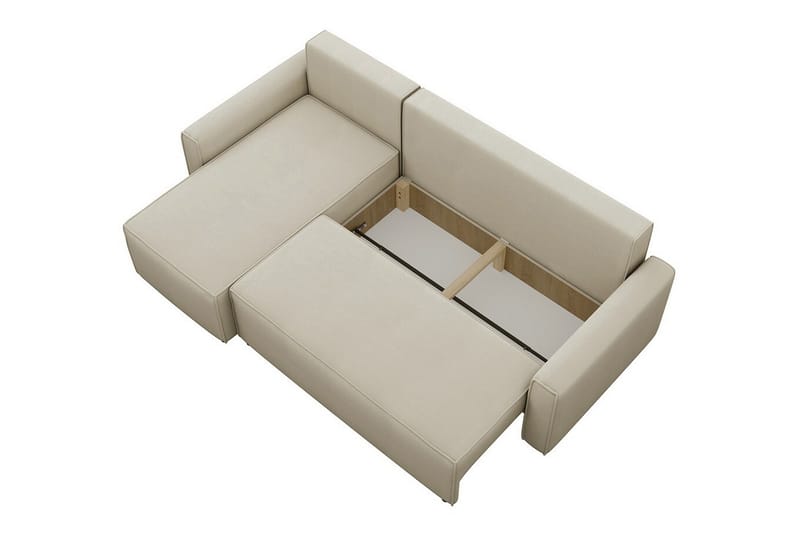 Bandon 3-seters Hjørnesovesofa - Blå - Møbler - Sofaer - Sovesofaer
