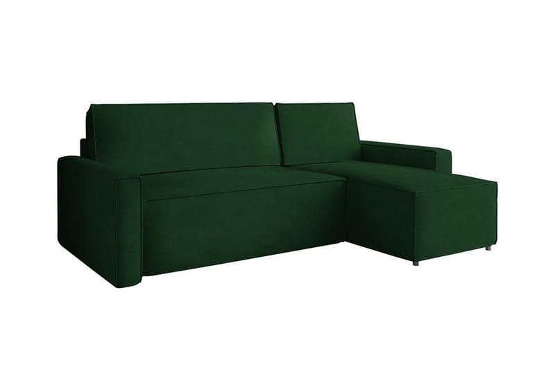 Bandon 3-seters Hjørnesovesofa - Grøn - Møbler - Sofaer - Sovesofaer