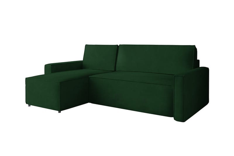 Bandon 3-seters Hjørnesovesofa - Grøn - Møbler - Sofaer - Sovesofaer