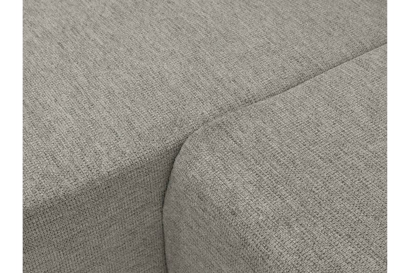 Barile Sovesofa med Sjeselong 3-seter i Plysj - Beige - Møbler - Sofaer - Sovesofaer