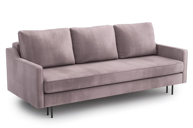 Barsta 3-seter Sovesofa - Rosa - Møbler - Sofaer - Sovesofaer