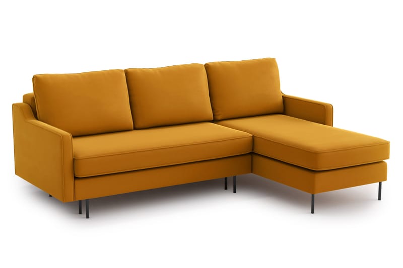 Barsta Divansovesofa - Gul - Sovesofaer - Sovesofa divan