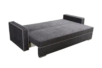 Beno 3-seters Sovesofa 143x200 cm med Oppbevaring i Stoff - Brun - Møbler - Sofaer - Sovesofaer