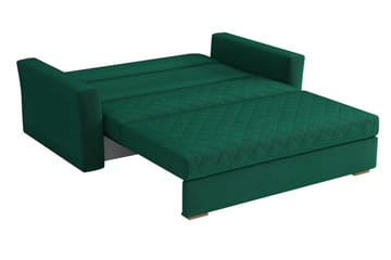 Bensbyn 2-seter Sovesofa 132x196 cm Sovbar Diamantsteppet i Stoff - Grå - Møbler - Sofaer - Sovesofaer