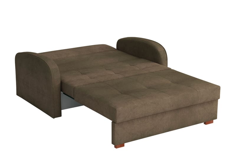 Bensbyn 2-seters Sovesofa - Fløyel/Svart - Møbler - Sofaer - Sovesofaer