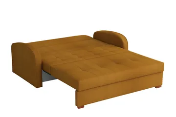 Bensbyn 3-seters Sovesofa - Fløyel/Svart - Møbler - Sofaer - Sovesofaer