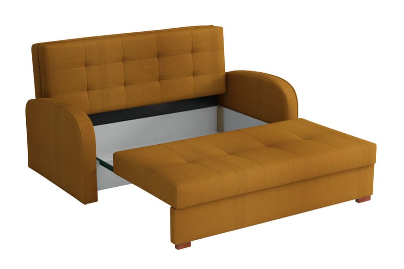 Bensbyn 3-seters Sovesofa - Fløyel/Svart - Møbler - Sofaer - Sovesofaer