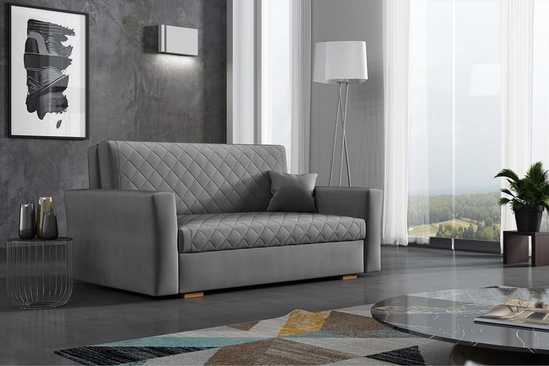 Bensbyn Sovesofa - Grå - Møbler - Sofaer - Sovesofaer