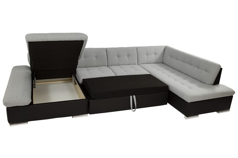 Bergen U-sovesofa 345x205x77 cm - Sovesofaer - Sovesofa divan