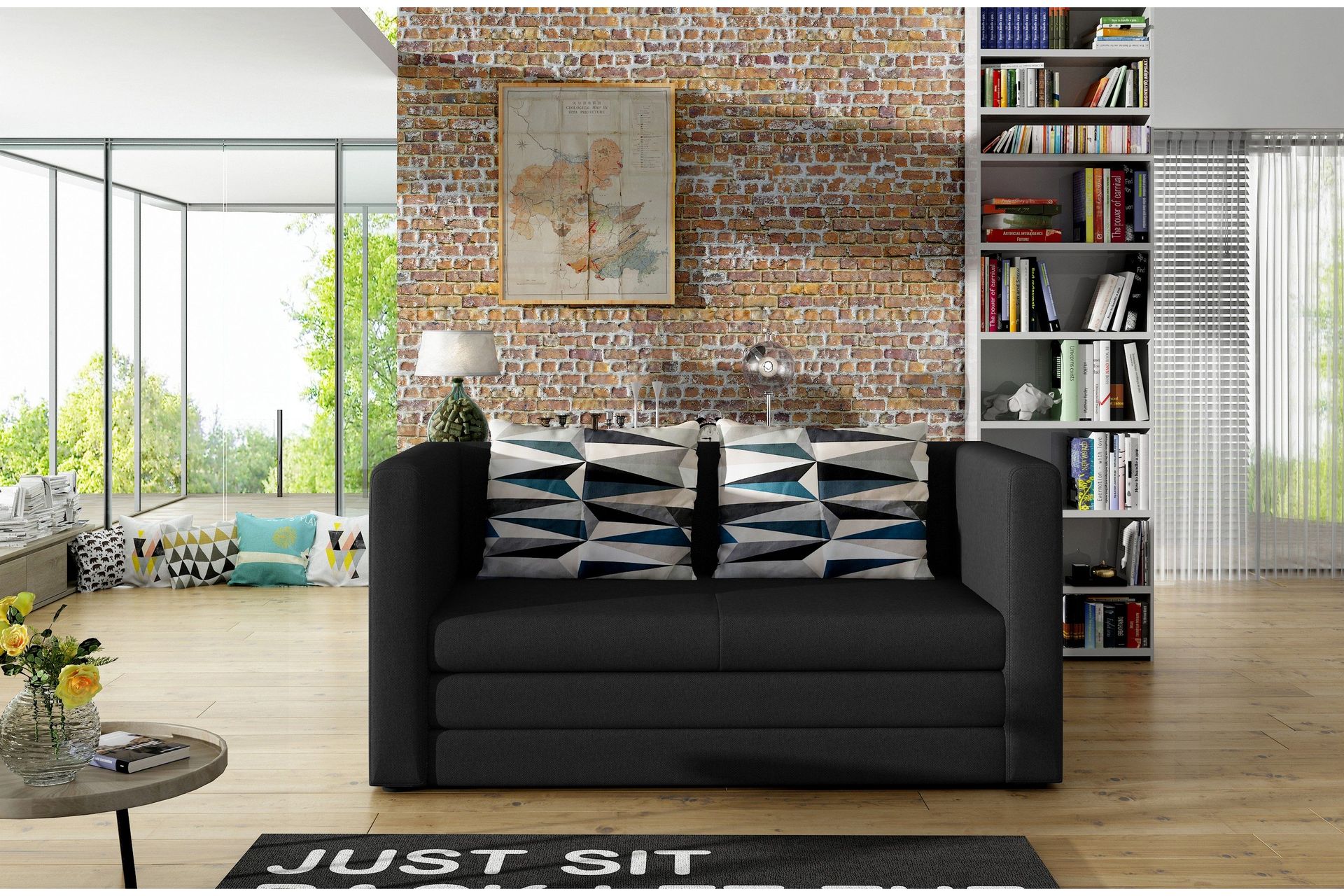 Bernueces Sovesofa - Svart