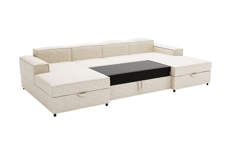 Bizantine Sovesofa Dobbel Divan 4-Seter - Rosa - Møbler - Sofaer - Sovesofaer