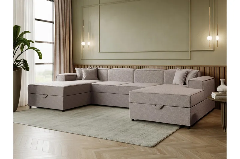 Bizantine Sovesofa Dobbel Divan 4-Seter - Møbler - Sofaer - Sovesofaer