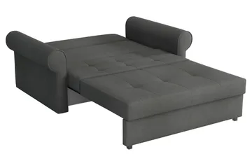Bliaka 2-seters Sovesofa - Fløyel/Svart - Møbler - Sofaer - Sovesofaer