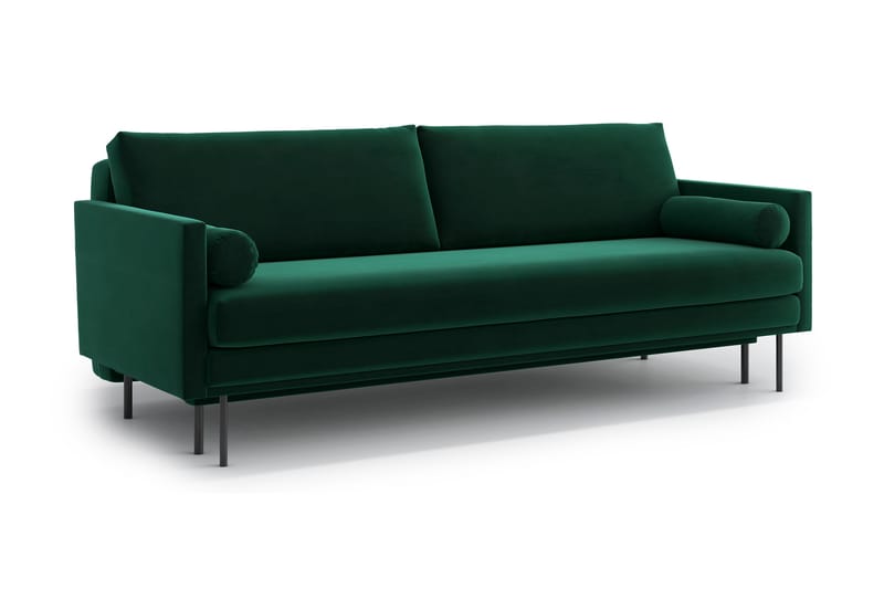 Blues 3-seter Sovesofa - Grønn - Møbler - Sofaer - Sovesofaer