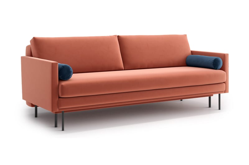 Blues 3-seter Sovesofa - Rosa - Møbler - Sofaer - Sovesofaer
