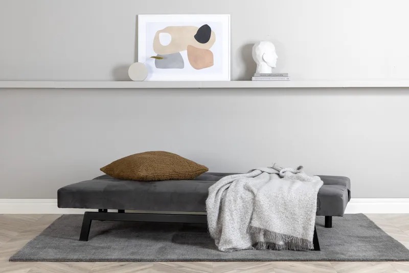 Bodil Sovesofa - Mørkgrå - Møbler - Sofaer - Sovesofaer